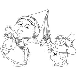 Coloring page: Minions (Animation Movies) #72196 - Free Printable Coloring Pages