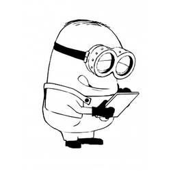 Coloring page: Minions (Animation Movies) #72223 - Free Printable Coloring Pages