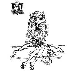 Coloring page: Monster High (Animation Movies) #24818 - Free Printable Coloring Pages