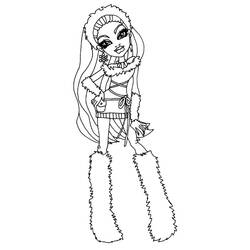 Coloring page: Monster High (Animation Movies) #24821 - Free Printable Coloring Pages