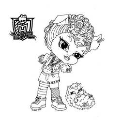 Coloring page: Monster High (Animation Movies) #24825 - Free Printable Coloring Pages