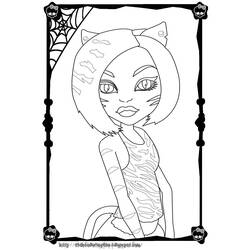 Coloring page: Monster High (Animation Movies) #24835 - Free Printable Coloring Pages