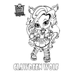 Coloring page: Monster High (Animation Movies) #24868 - Printable coloring pages