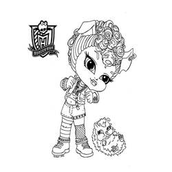 Coloring page: Monster High (Animation Movies) #24878 - Free Printable Coloring Pages