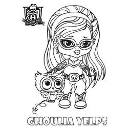 Coloring page: Monster High (Animation Movies) #24883 - Free Printable Coloring Pages