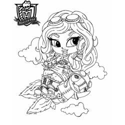 Coloring page: Monster High (Animation Movies) #24884 - Free Printable Coloring Pages