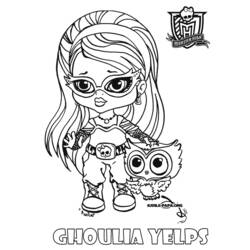 Coloring page: Monster High (Animation Movies) #24905 - Free Printable Coloring Pages