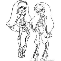 Coloring page: Monster High (Animation Movies) #24932 - Free Printable Coloring Pages