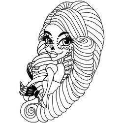 Coloring page: Monster High (Animation Movies) #24937 - Printable coloring pages