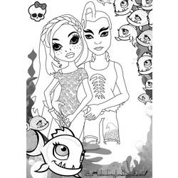 Coloring page: Monster High (Animation Movies) #24953 - Free Printable Coloring Pages
