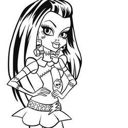 Coloring page: Monster High (Animation Movies) #24961 - Free Printable Coloring Pages