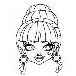 Coloring page: Monster High (Animation Movies) #24974 - Free Printable Coloring Pages