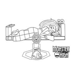 Coloring page: Monster High (Animation Movies) #24977 - Free Printable Coloring Pages