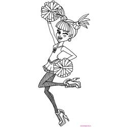 Coloring page: Monster High (Animation Movies) #24990 - Free Printable Coloring Pages