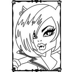 Coloring page: Monster High (Animation Movies) #25010 - Free Printable Coloring Pages