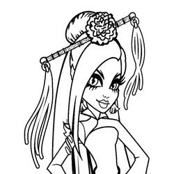 Coloring page: Monster High (Animation Movies) #25011 - Free Printable Coloring Pages