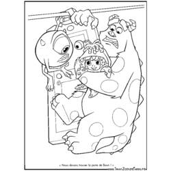 Coloring page: Monsters Inc. (Animation Movies) #132323 - Free Printable Coloring Pages