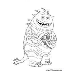 Coloring page: Monsters Inc. (Animation Movies) #132328 - Printable coloring pages