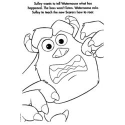 Coloring page: Monsters Inc. (Animation Movies) #132350 - Free Printable Coloring Pages