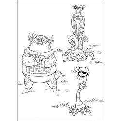 Coloring page: Monsters Inc. (Animation Movies) #132373 - Free Printable Coloring Pages