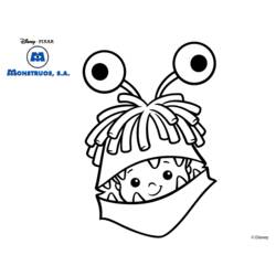 Coloring page: Monsters Inc. (Animation Movies) #132381 - Printable coloring pages