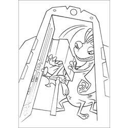 Coloring page: Monsters Inc. (Animation Movies) #132383 - Free Printable Coloring Pages