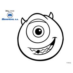 Coloring page: Monsters Inc. (Animation Movies) #132388 - Printable coloring pages