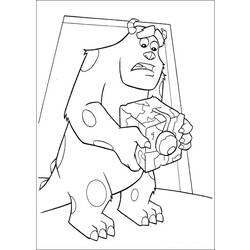 Coloring page: Monsters Inc. (Animation Movies) #132397 - Free Printable Coloring Pages