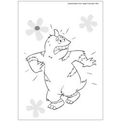 Coloring page: Monsters Inc. (Animation Movies) #132405 - Free Printable Coloring Pages