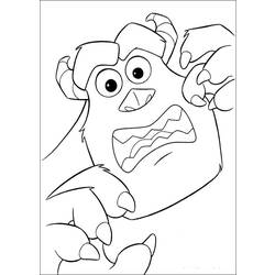 Coloring page: Monsters Inc. (Animation Movies) #132442 - Free Printable Coloring Pages