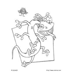Coloring page: Monsters Inc. (Animation Movies) #132461 - Free Printable Coloring Pages