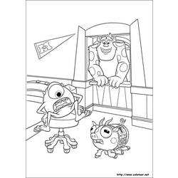 Coloring page: Monsters Inc. (Animation Movies) #132499 - Free Printable Coloring Pages