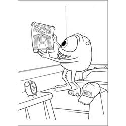 Monsters University (Animation Movies) coloring page #206364 to print and color
