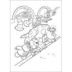 Monsters University (Animation Movies) coloring page #206375 to print and color