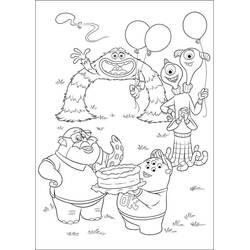 Monsters University (Animation Movies) coloring page #206393 to print and color
