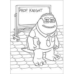 Monsters University (Animation Movies) coloring page #206395 to print and color