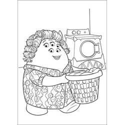 Coloring pages: Monsters University - Free Printable Coloring Pages