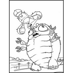 Coloring page: Monsters vs Aliens (Animation Movies) #206181 - Free Printable Coloring Pages