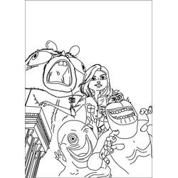 Coloring page: Monsters vs Aliens (Animation Movies) #206192 - Free Printable Coloring Pages