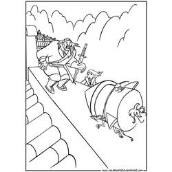 Coloring page: Mulan (Animation Movies) #133664 - Free Printable Coloring Pages