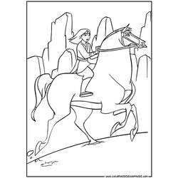 Coloring page: Mulan (Animation Movies) #133670 - Printable coloring pages