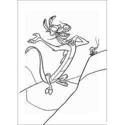 Mulan (Animation Movies) coloring page #182238 to print and color