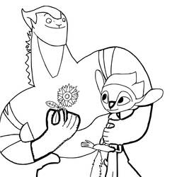 Coloring page: Mune: Guardian of the Moon (Animation Movies) #210940 - Free Printable Coloring Pages