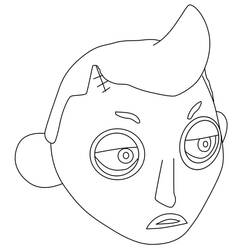 Coloring page: My Life as a Zucchini (Animation Movies) #210930 - Free Printable Coloring Pages