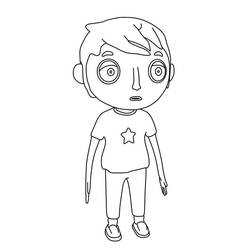 Coloring page: My Life as a Zucchini (Animation Movies) #210933 - Free Printable Coloring Pages