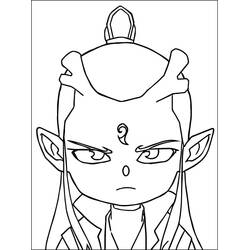 Ne Zha (Animation Movies) coloring page #218656 to print and color