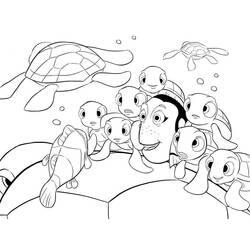 Coloring pages: Nemo - Free Printable Coloring Pages