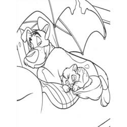 Coloring page: Oliver & cie (Animation Movies) #133694 - Printable coloring pages
