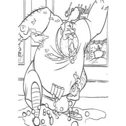 Coloring page: Oliver & cie (Animation Movies) #133708 - Printable coloring pages