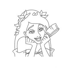 Coloring pages: Once Upon a Time - Free Printable Coloring Pages